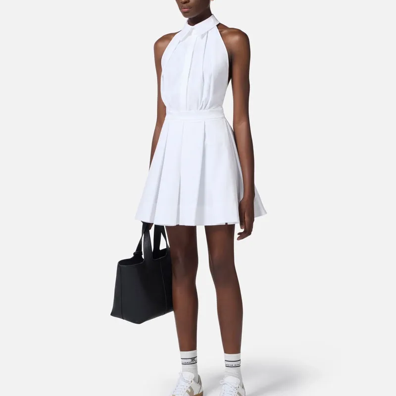 Elisabetta Franchi Pleated Mini Dress-1