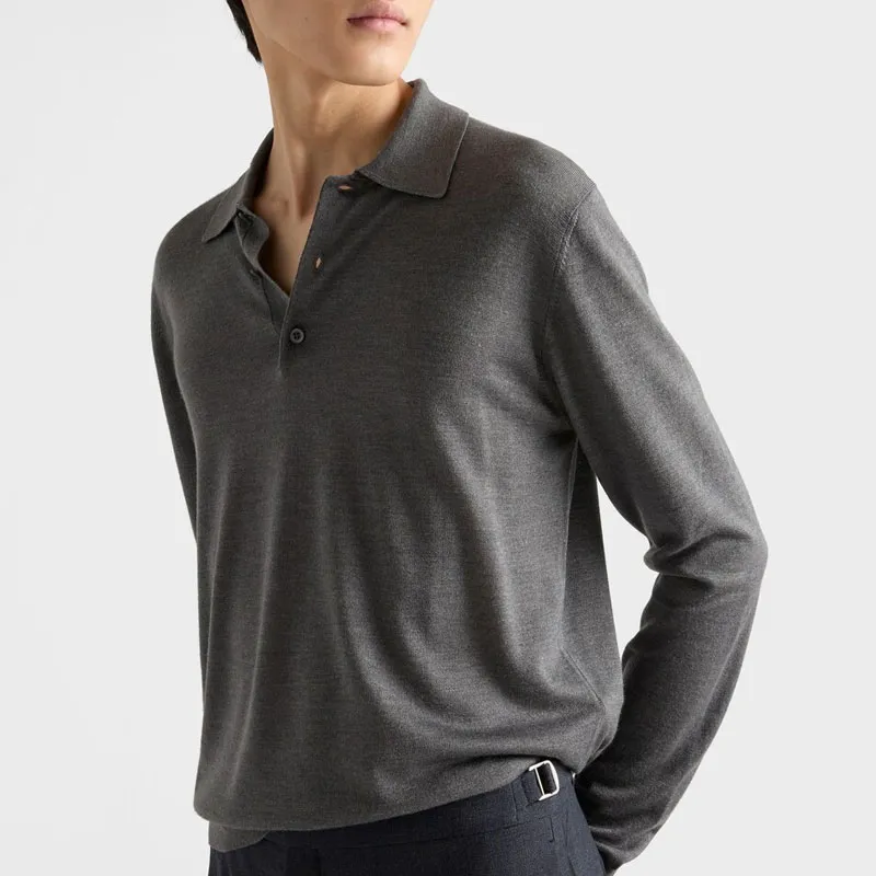 PRADA Cashmere blend Polo Shirt-3