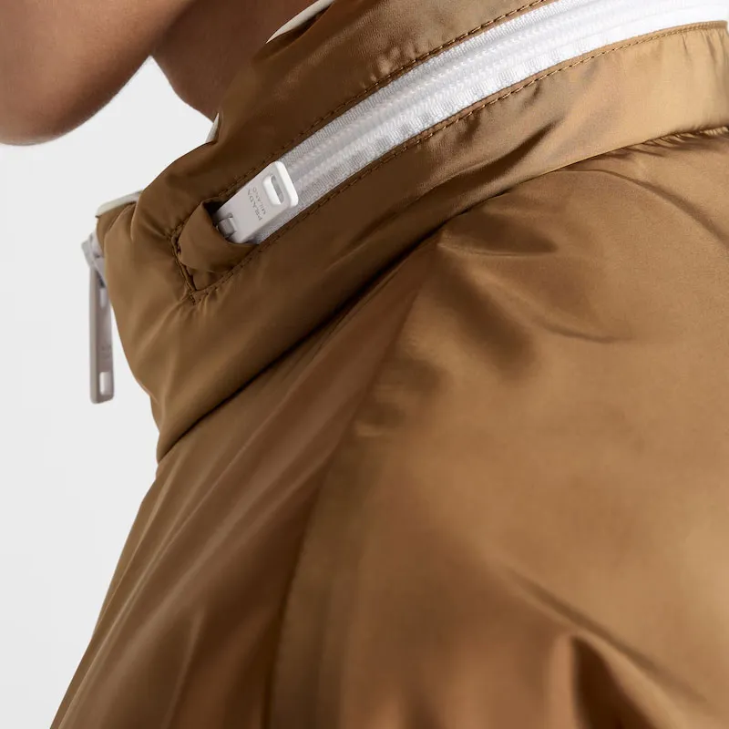 PRADA Re Nylon Jackets & Coats Men's Brown-5