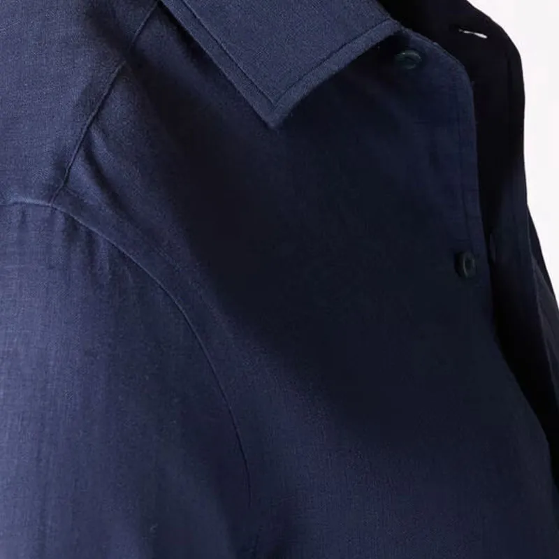 Loro Piana Shirt Men's Marine Blue-6