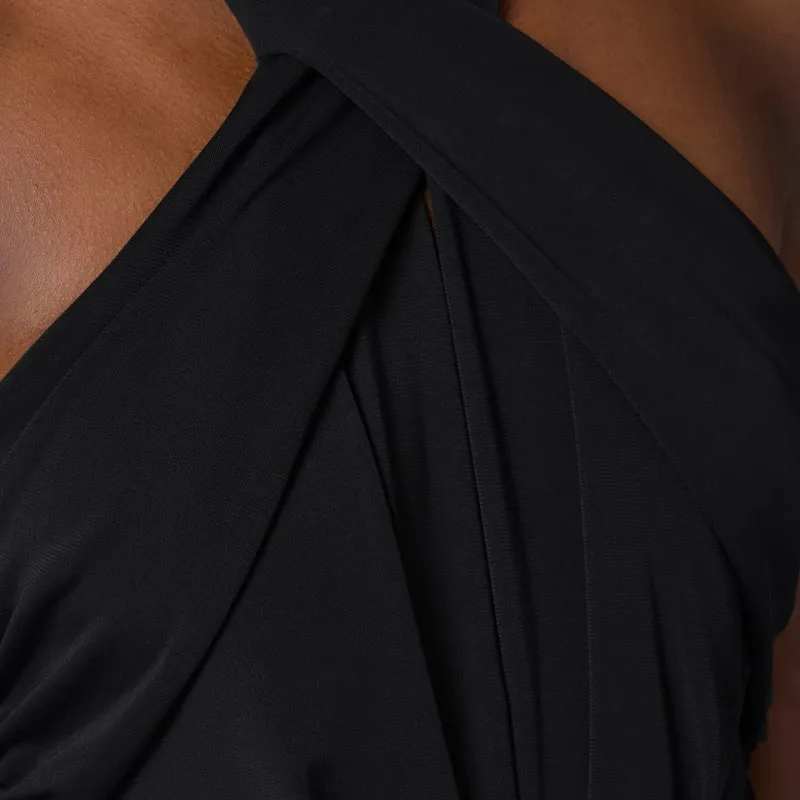 Elisabetta Franchi Logo plaque Midi Dress-4