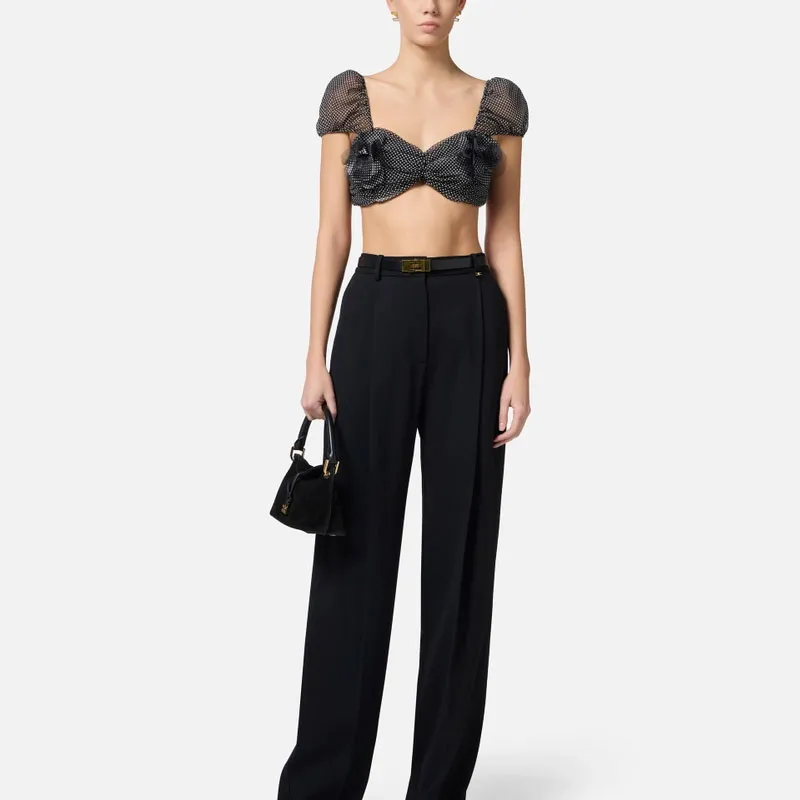 Elisabetta Franchi Polka dot Print Top-1