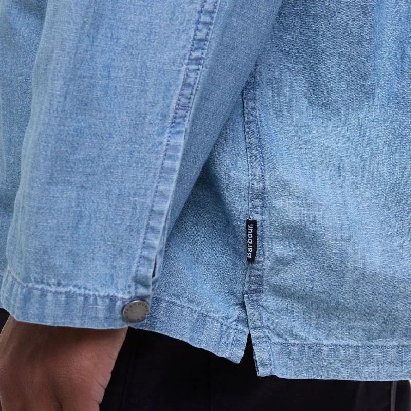 BARBOUR Shirts Men Blue-5