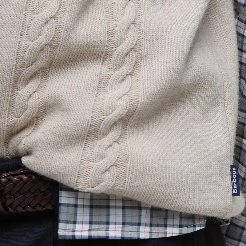 BARBOUR Tank Top Men's Washed Stone Color-5