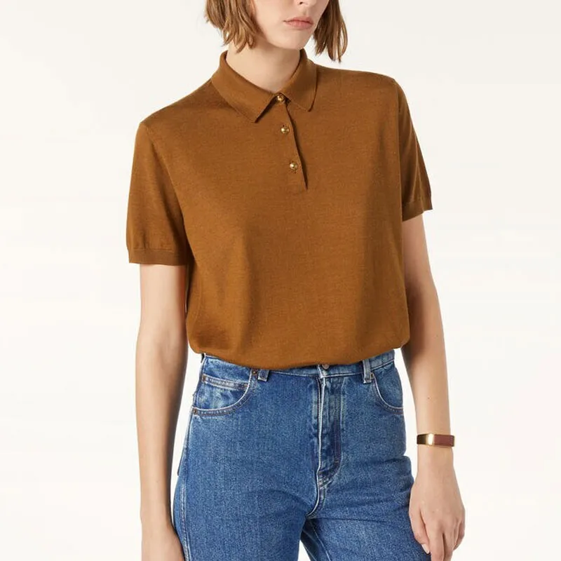 Loro Piana Polo Shirt Women's Clay-3