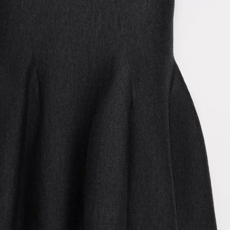 Alaia Godet Knit Midi Skirt-4