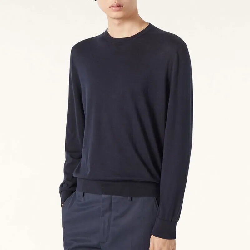 Loro Piana Long Sleeved Crewneck Jumper-2