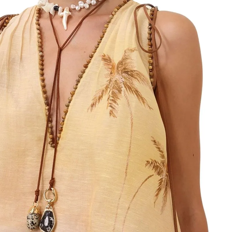 Zimmermann Balance Plunge Mini Dress-6