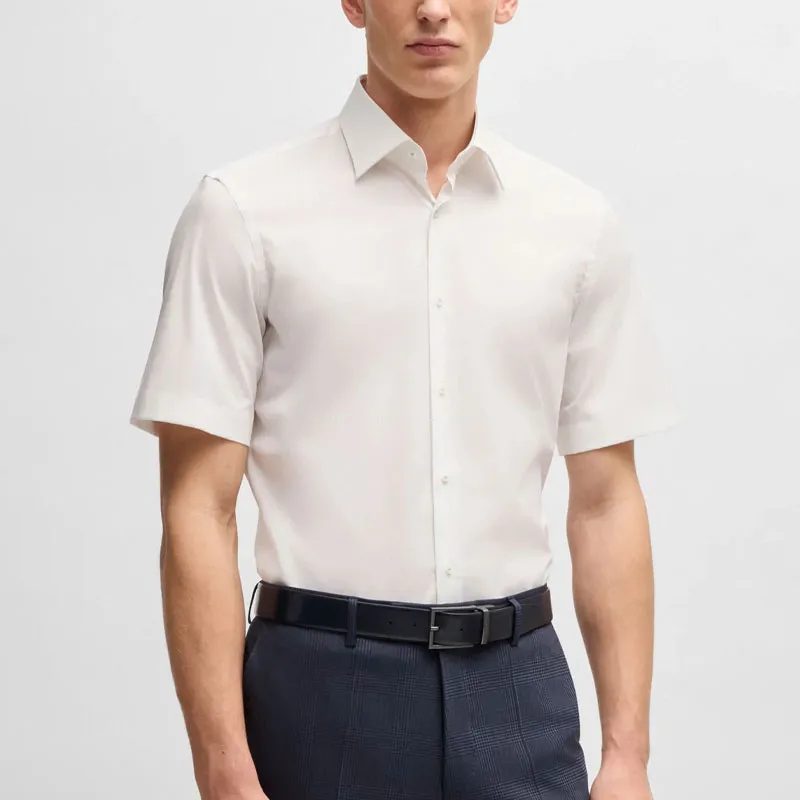 HUGO BOSS Shirts Men White-1