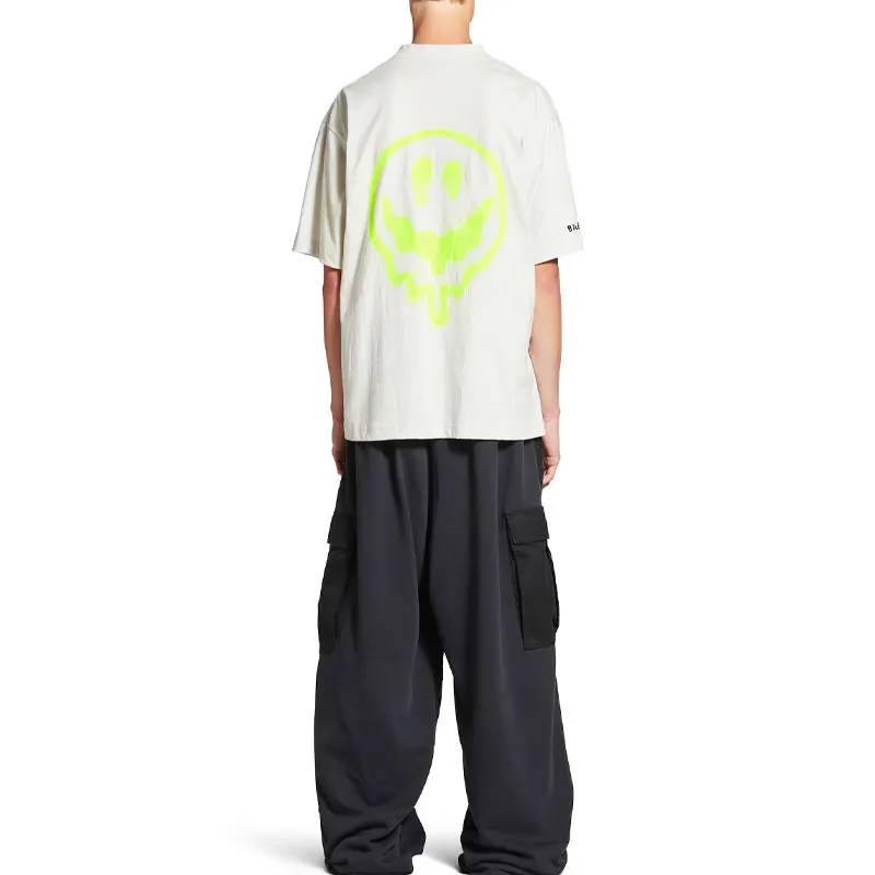 Balenciaga T Shirt Regular Fit Men's White-3
