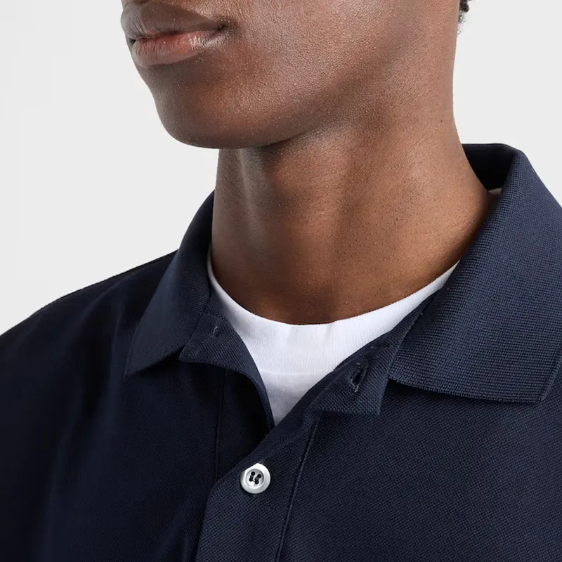 PRADA Polo Shirts Men Blue-5