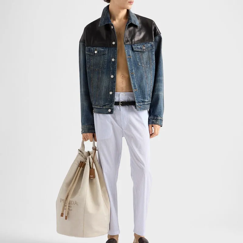 PRADA Casual Pants Men's Light Blue-1