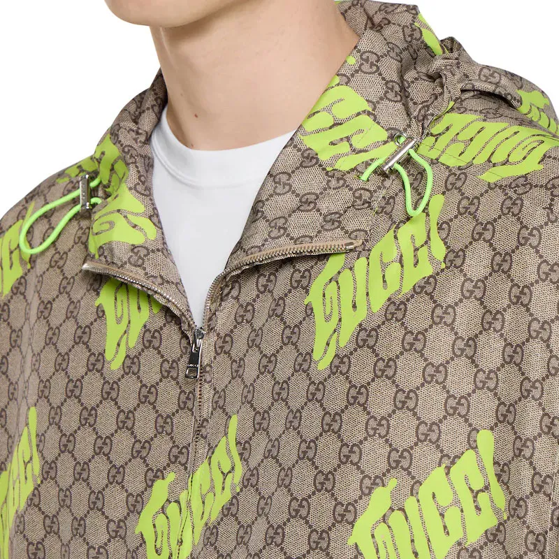 GUCCI FW25 Jackets & Coats Men's Yellow Green-4