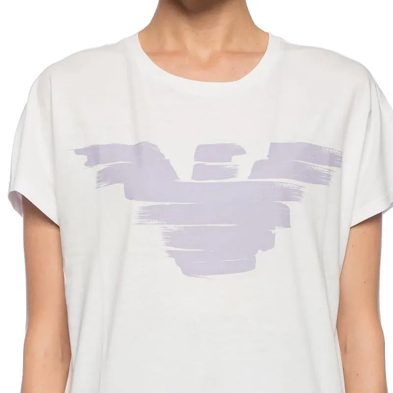 EMPORIO ARMANI T Shirts Women's White-5