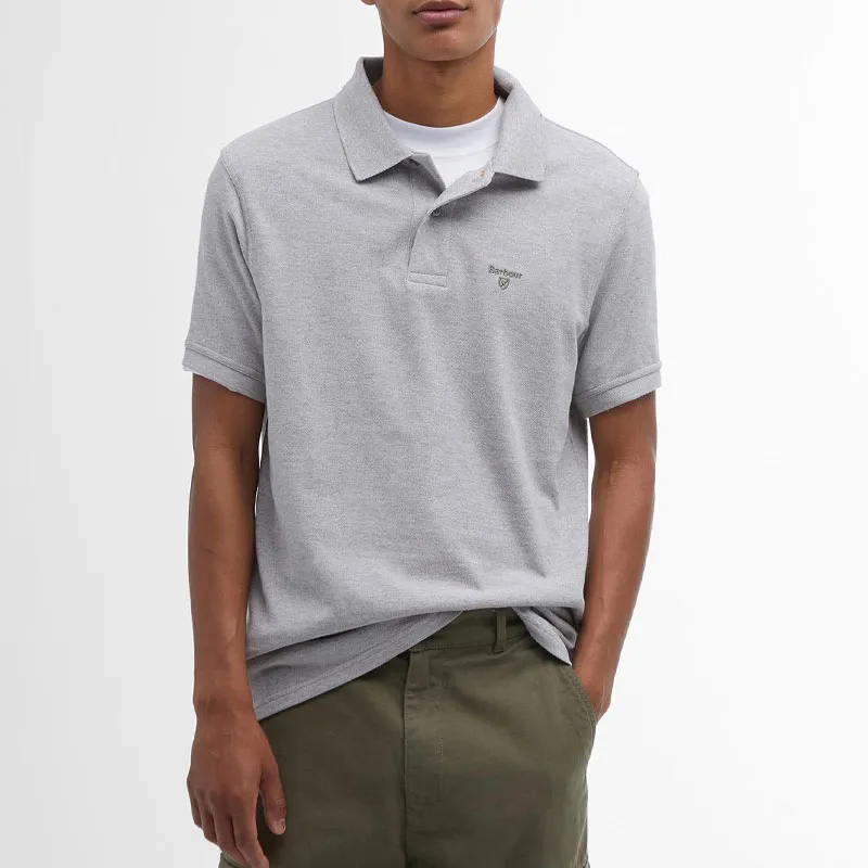 BARBOUR Embroidered logo Polo Shirt-2