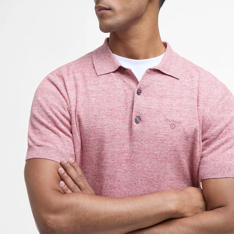 BARBOUR Polo Shirts Men Pink-4