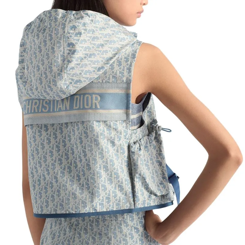 DIOR Dioriviera Vest Women's Blue White-1