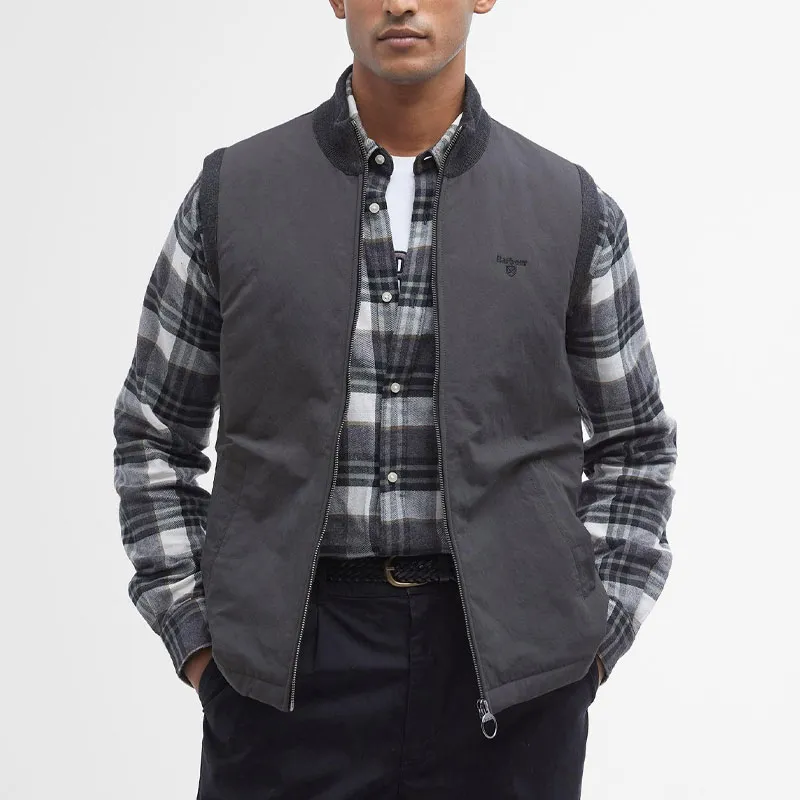 BARBOUR Vest Men's Black Carbon-1