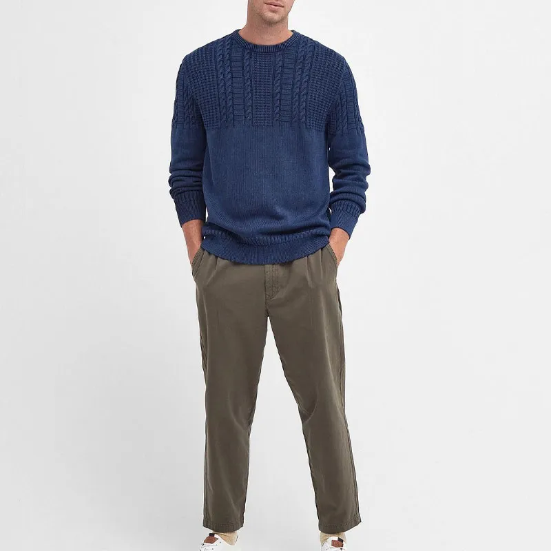 BARBOUR Knitwear Men Indigo-3