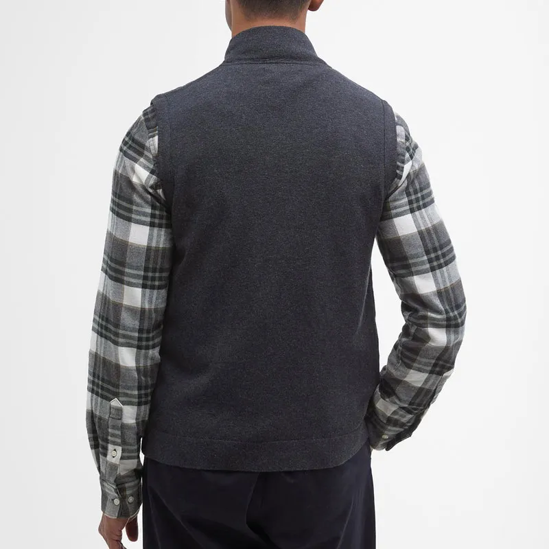 BARBOUR Vest Men's Black Carbon-2