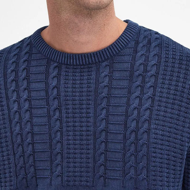 BARBOUR Knitwear Men Indigo-4