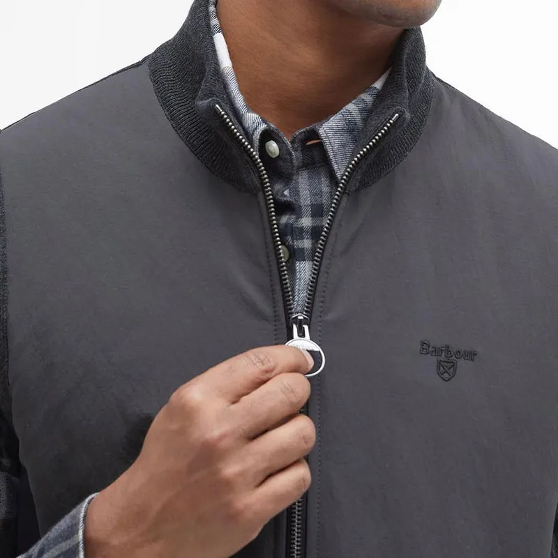 BARBOUR Vest Men's Black Carbon-4