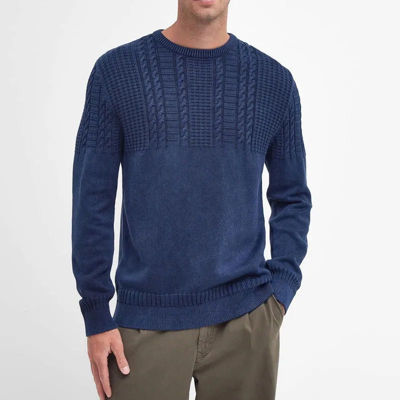 BARBOUR Knitwear Men Indigo-1