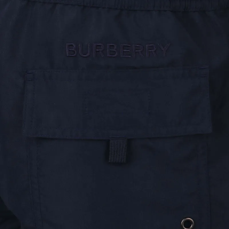 Burberry Swimming Shorts Men's Marine Blue-4