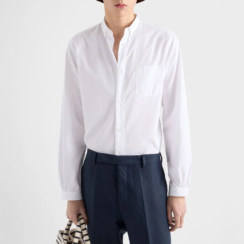 PRADA Shirts Men White-1