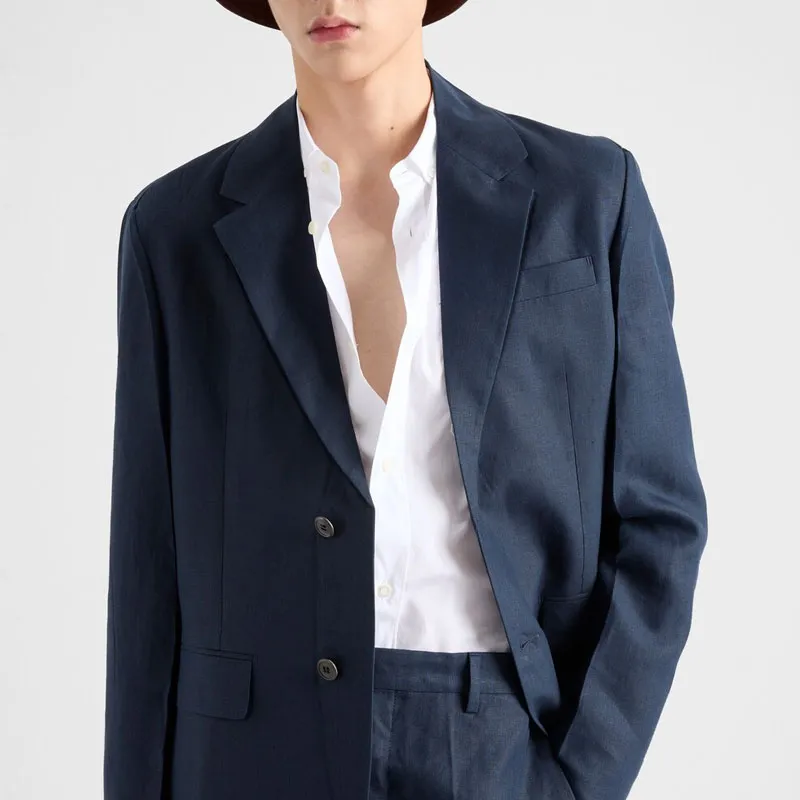 PRADA Shirts Men White-4