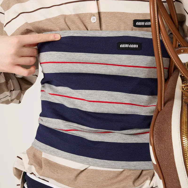 MIU MIU Striped Top-3