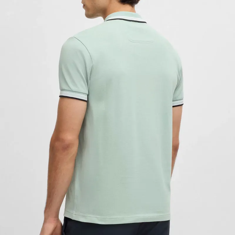 HUGO BOSS Polo Shirt Men's Light Green-2