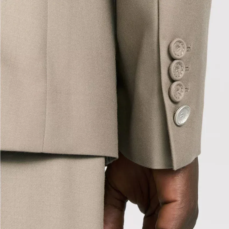 DIOR Jackets & Coats Men's Beige Brown-5