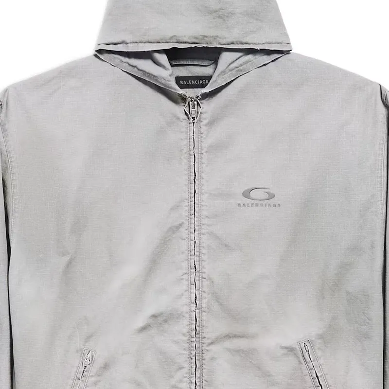 Balenciaga Jackets & Coats Loose Fit Men's Gray-6