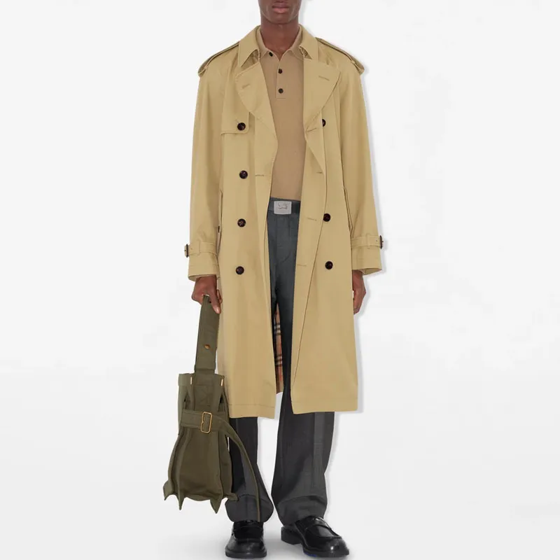 Burberry SS25 Trench Coat Men's Brown-2