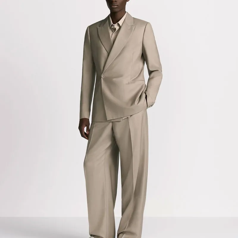 DIOR Jackets & Coats Men's Beige Brown-2