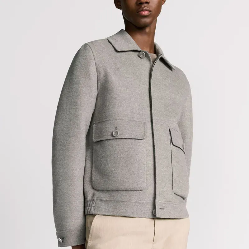 DIOR Jackets & Coats Men's Gray-3