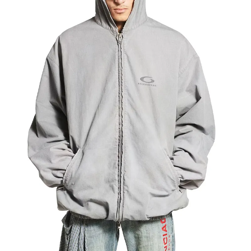 Balenciaga Jackets & Coats Loose Fit Men's Gray-2