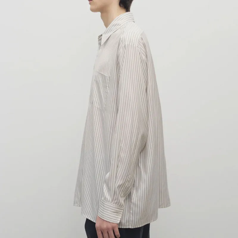 THE ROW Shirts Men White-4