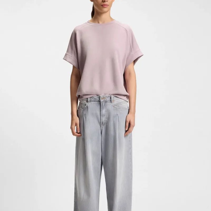 HUGO BOSS T Shirt Women's Light Purple-2