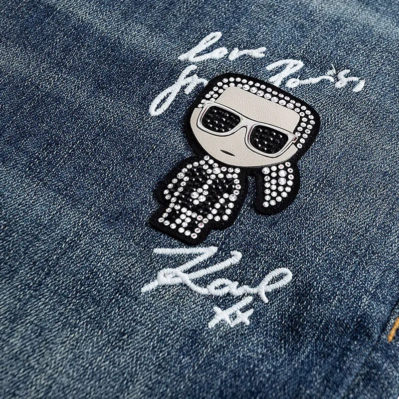 KARL LAGERFELD Jeans Men's Blue-3