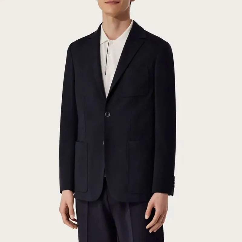 CANALI Business Suit Coat Men's Blue-1