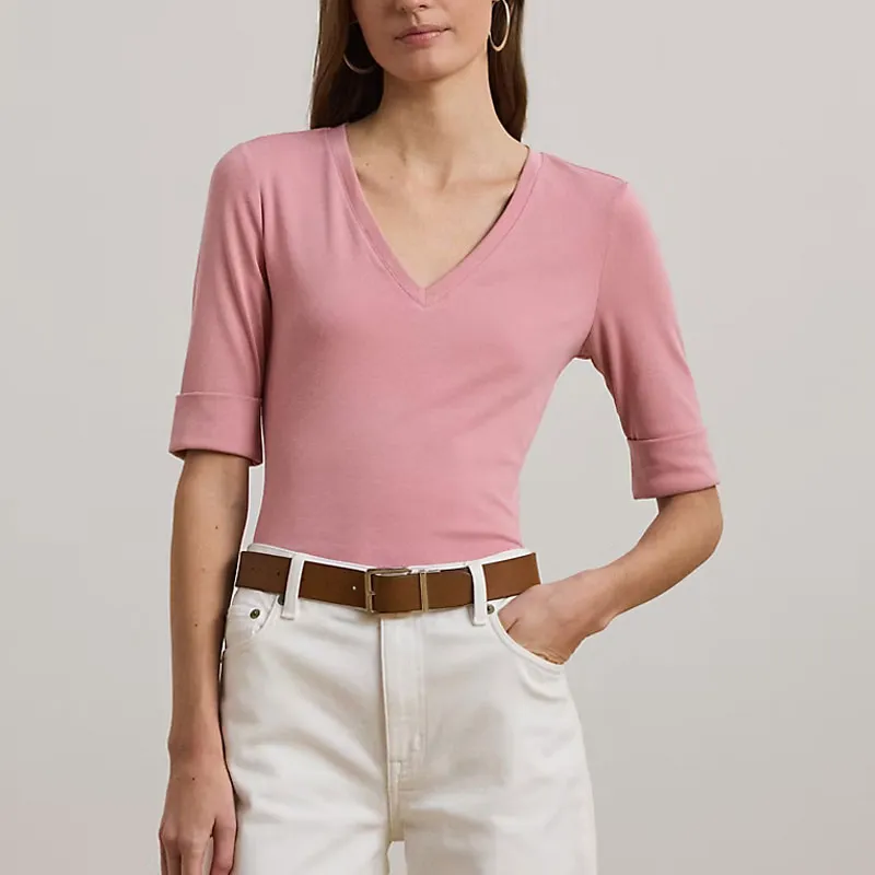 LAUREN RALPH LAUREN T Shirt Women's Pink-1