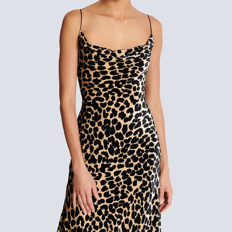 BALMAIN Slip Dress Women's Multicolor-5