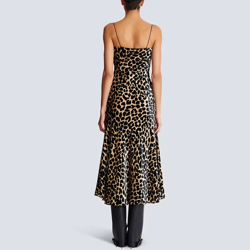 BALMAIN Slip Dress Women's Multicolor-2