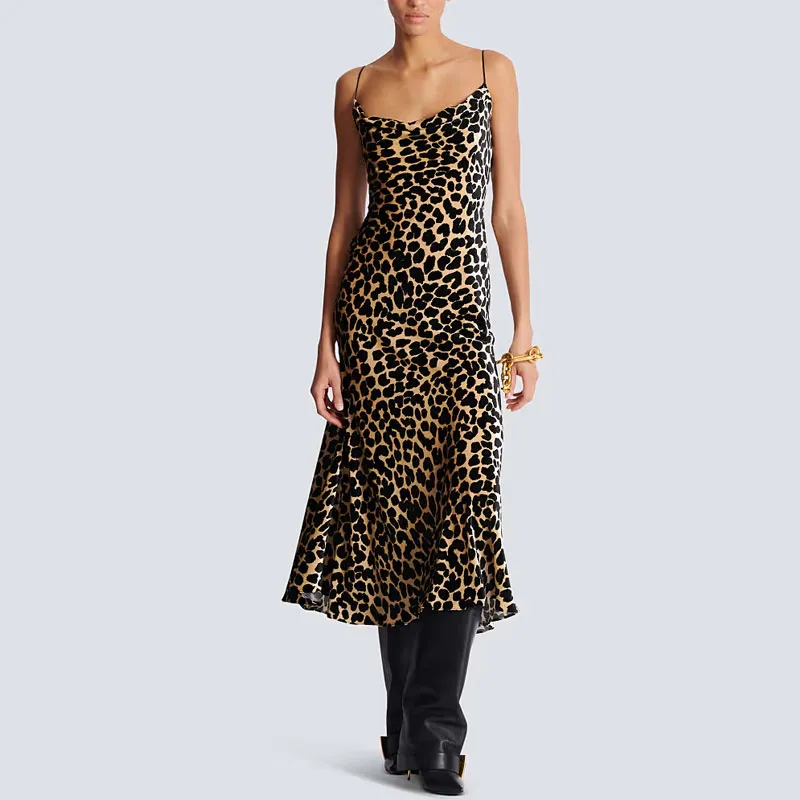 BALMAIN Slip Dress Women's Multicolor-1