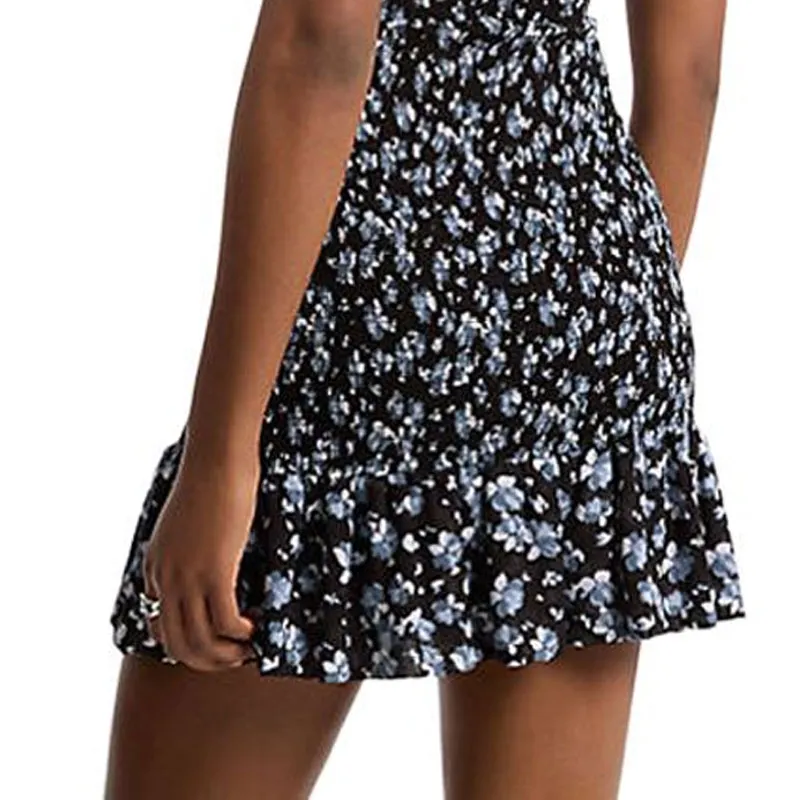 MICHAEL KORS Floral Print Georgette Dress-4