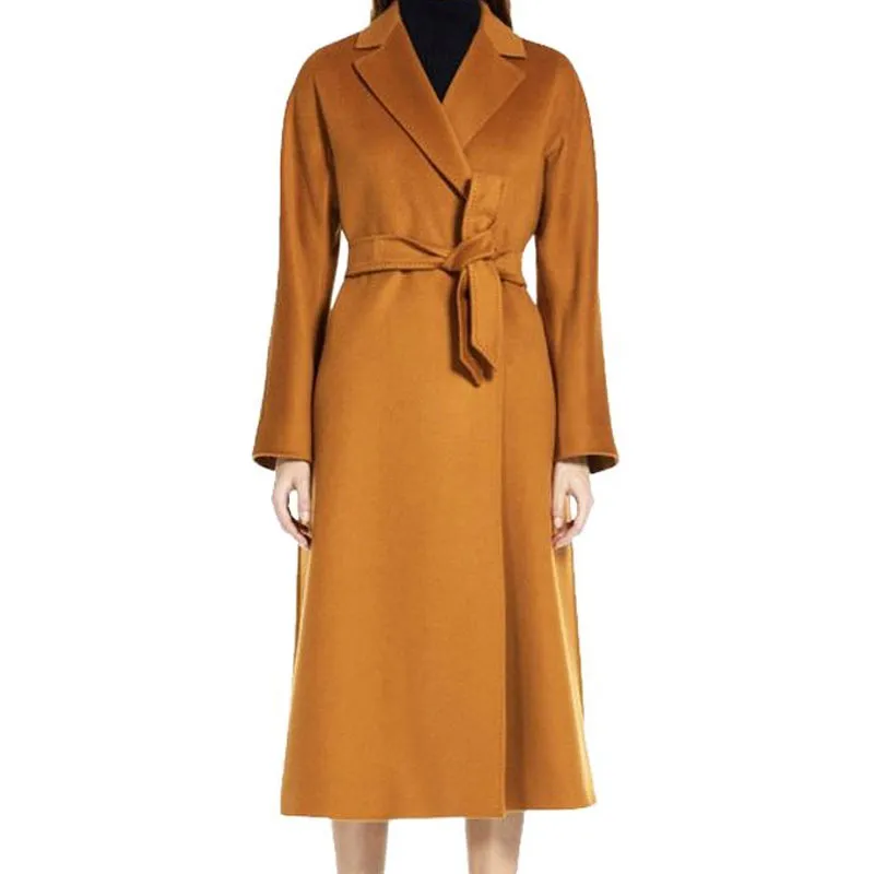 MaxMara Studio Coat Women's Caramel-3