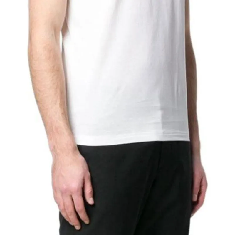FENDI T Shirts Men White-5