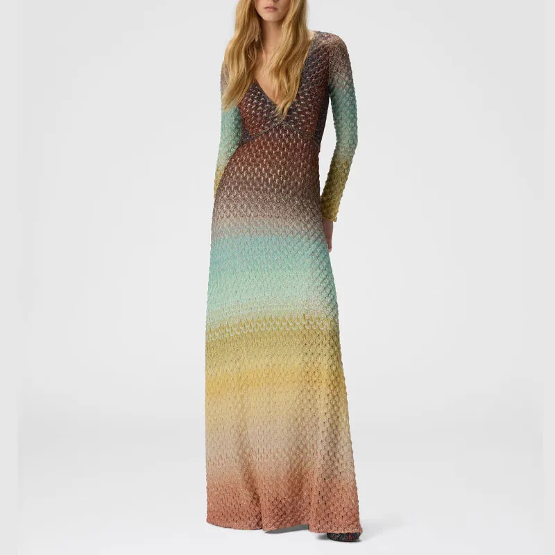 MISSONI Gradient effect Maxi Dress-1